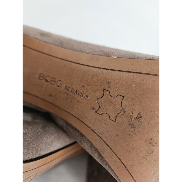 BCBGeneration LILIANNA Women's Sock Ankle Boot Size 8 Leather Sole - Picture 9 of 10